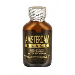 Amsterdam Black 24ml - Poppers grandes