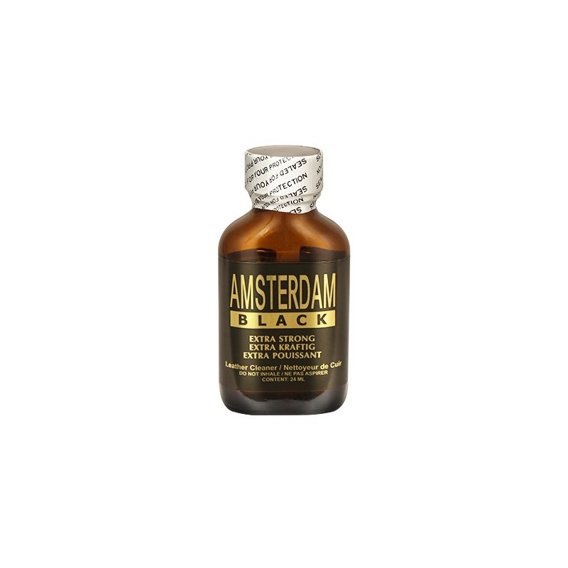 Amsterdam Black 24ml - Popper grandi