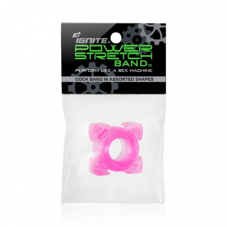 SI IGNITE Power stretch bands, Cockring, pink - TOYS