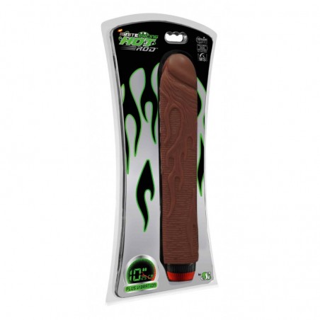 SI IGNITE Pimp my Rod with Vibration, 20 cm (8 in), Brown - TOYS