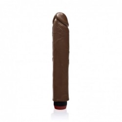 SI IGNITE Cock with Vibration, 26 cm (10 in), Brown - TOYS