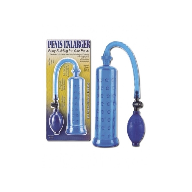 Penis Enlarger, Pump, Blue, 20 cm (7,9 in) - TOYS