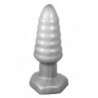 HIDDEN DESIRE Butt Plug Screwhead, Silver (M) - TOYS