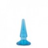 Blush b yours Basic Anal Plug, Blue, 10 cm (3,5 in), Ø 3,1 (1,2 in) - TOYS