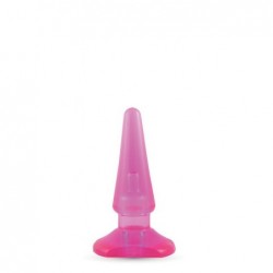 Blush b yours Basic Anal Plug, PVC, Pink, 10 cm (3,5 in), Ø 3,1 (1,2 in) - TOYS