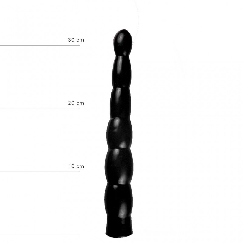 ALL BLACK Dong, Vinyl, Black, 31 cm (12,2 in), Ø 4,5 cm (1,8 in) - TOYS