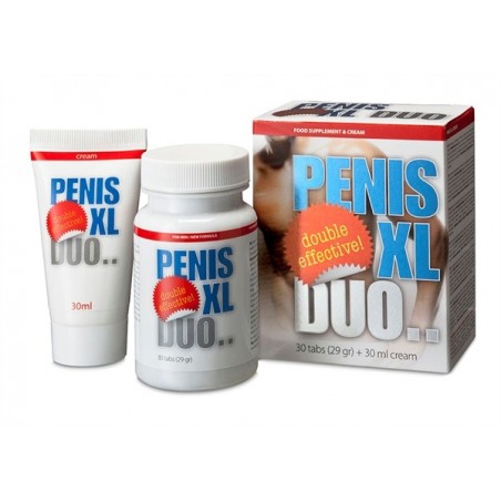 Cobeco Penis XL DUO Pack, 30 Tabs & 30ml (1 oz) - Wellness